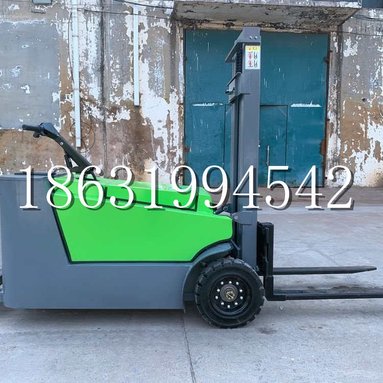 商水县小型电动叉车1吨2吨步行站驾式电瓶堆高充电装卸车液压升降车铲车